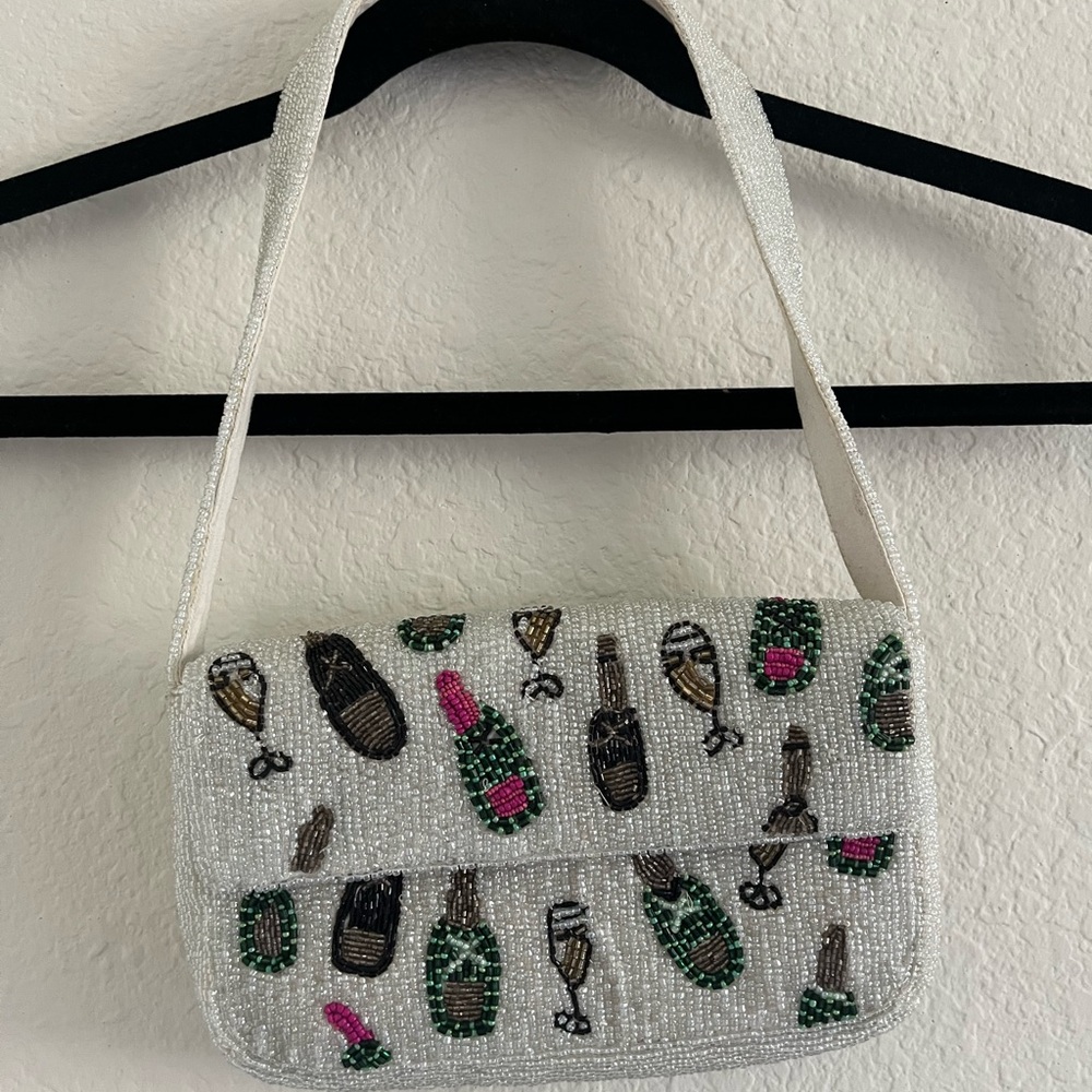 Anthropologie Fiona Beaded Bag: Party Edition